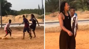 كوندي يبهر بالمهارات في مباريات كرة القدم الشوارعية ببنين